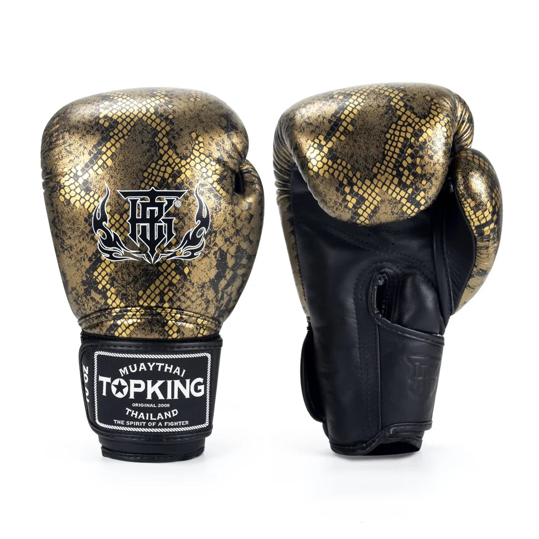Top King TKBGSS-02 Super Snake Python Pattern Boxing Gloves — product photo 4