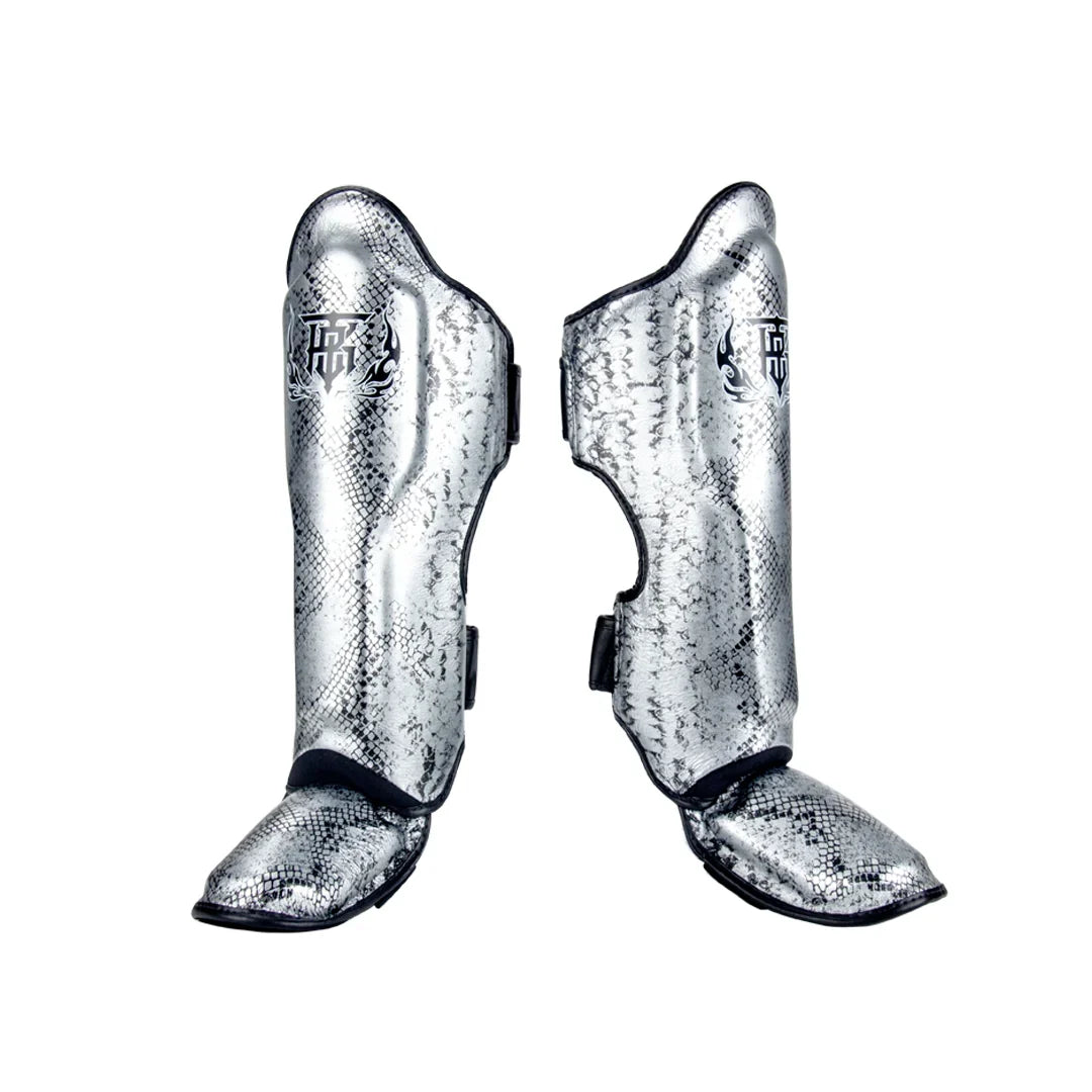 Product photo of Top King TKSGSS-02 Shin Guards Python Snake Pattern