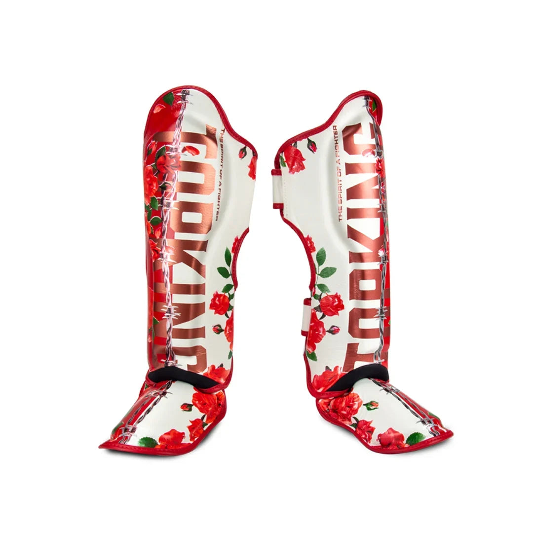 Top King TKSGRS Rose Floral Shin Guards