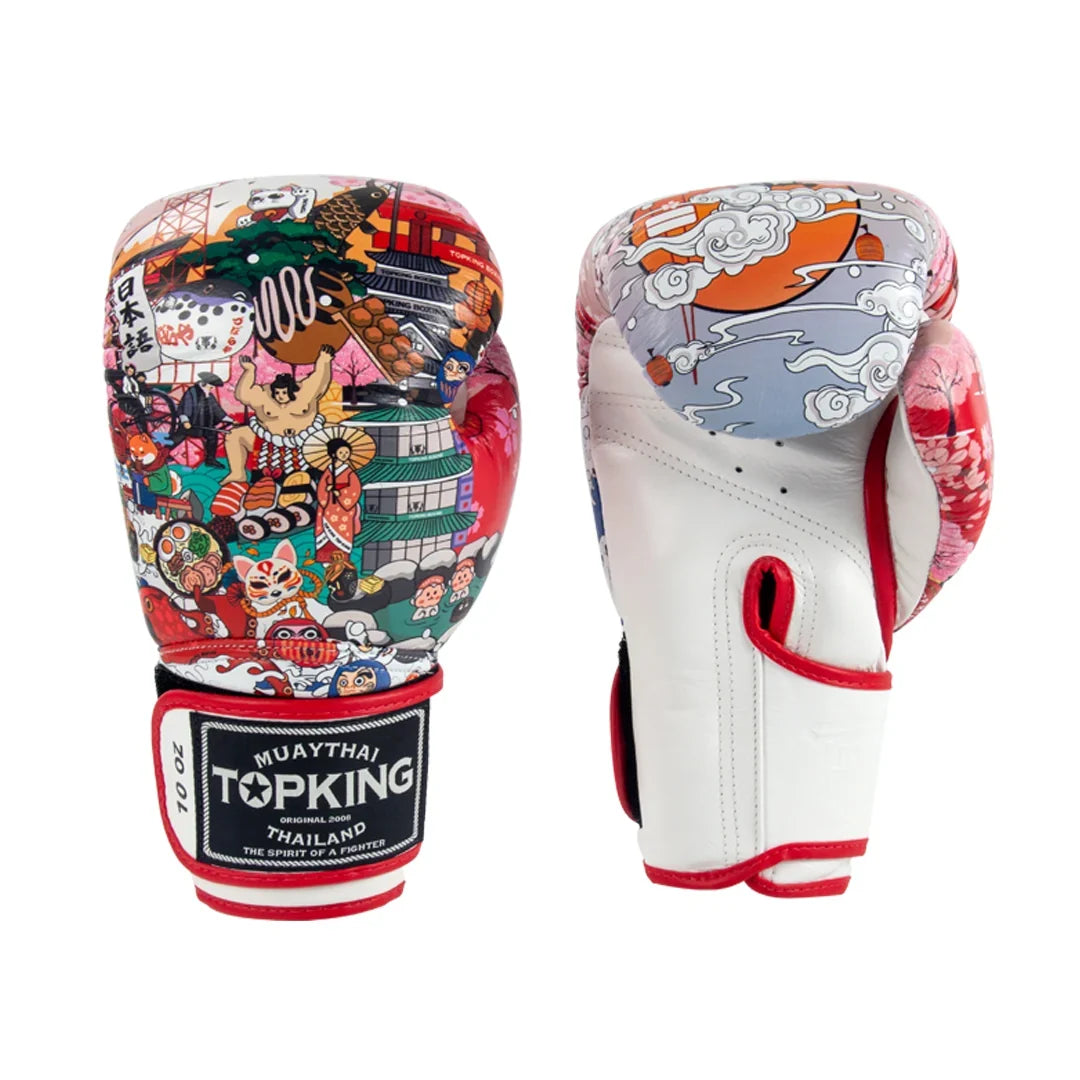 Product photo of Top King TKBGCT-1J1 Culture JP Boxing Gloves Japanese Art Design
