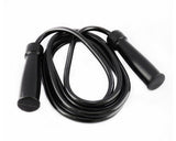 Twins Special SR-2 skipping rope in black with adjustable handles and lightweight speed-rope design for boxing, Muay Thai and conditioning training on a white background