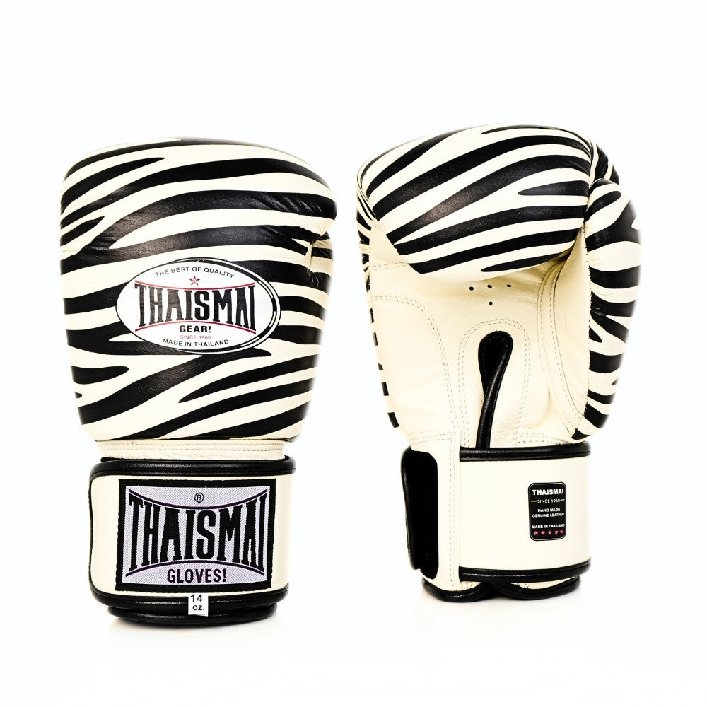 ThaiSmai [FBG124-Zebra] Muay Thai Boxing Gloves — product photo 3