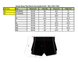 ARWUT [S003] "OLD SCHOOL GRAFFITI" Edition Muay Thai Shorts — product photo 3