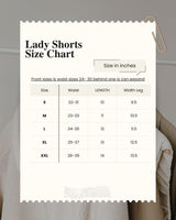 ThaiSmai BS-ROSE Rose Embroidery Muay Thai shorts size chart showing waist and length measurements for sizes S through 2XL on a white background