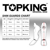 Top King TKSGCT-JP Shin Guards Japanese Art Design — product photo 2
