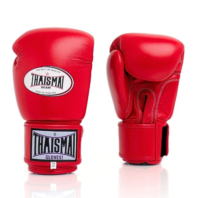 ThaiSmai [BG124] Gloves Velcro Red