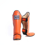 Product photo of THAISMAI LP184 Muay Thai Shin Guards Orange