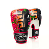 Top King TKBGRS Rose Floral Muay Thai Boxing Gloves — product photo 2