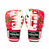 Top King TKBGRS Rose Floral Muay Thai Boxing Gloves — product photo 5