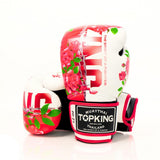 Top King TKBGRS Rose Floral Muay Thai Boxing Gloves — product photo 7