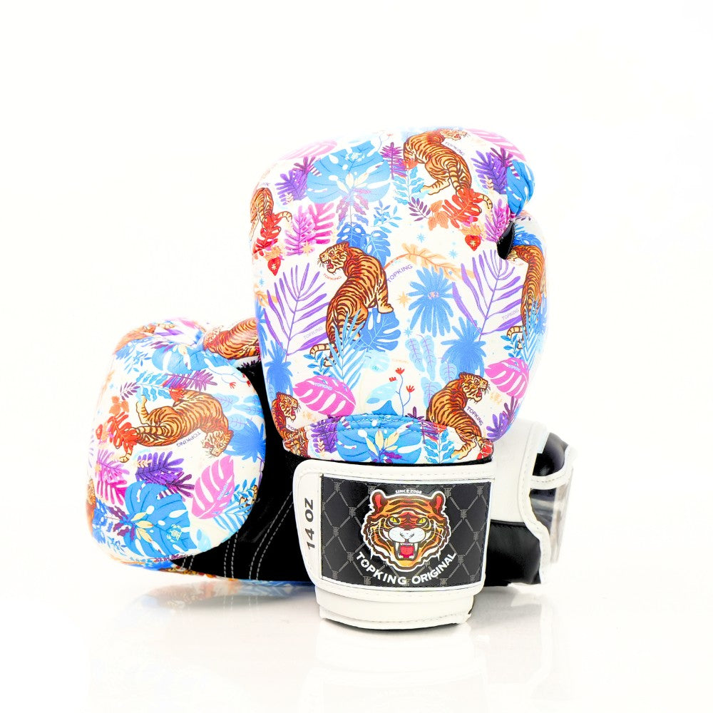 Top King TKBGWT Wide Tiger King Muay Thai Boxing Gloves — product photo 3