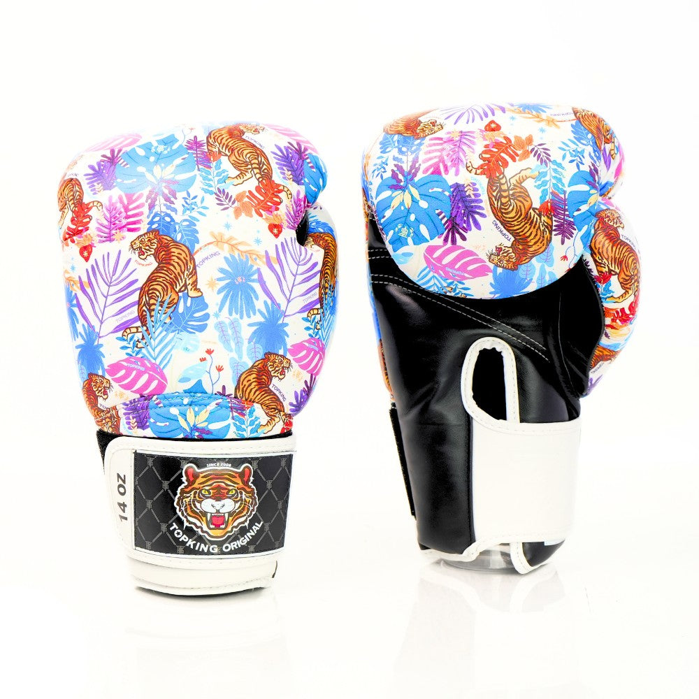 Top King TKBGWT Wide Tiger King Muay Thai Boxing Gloves — product photo 2