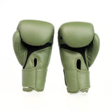 Top King TKBGSA Super Air boxing gloves with lightweight ventilated construction, multi-layer impact padding, ergonomic fist shape and secure hook-and-loop wrist closure for boxing and Muay Thai training on a white background