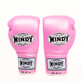 Windy [BGL] Metallic Lace Up Boxing Gloves Pink/White — product photo 5