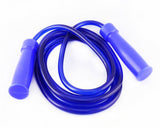 Twins Special SR-2 skipping rope in black with adjustable handles and lightweight speed-rope design for boxing, Muay Thai and conditioning training on a white background