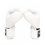Top King TKBGSA Super Air boxing gloves with lightweight ventilated construction, multi-layer impact padding, ergonomic fist shape and secure hook-and-loop wrist closure for boxing and Muay Thai training on a white background