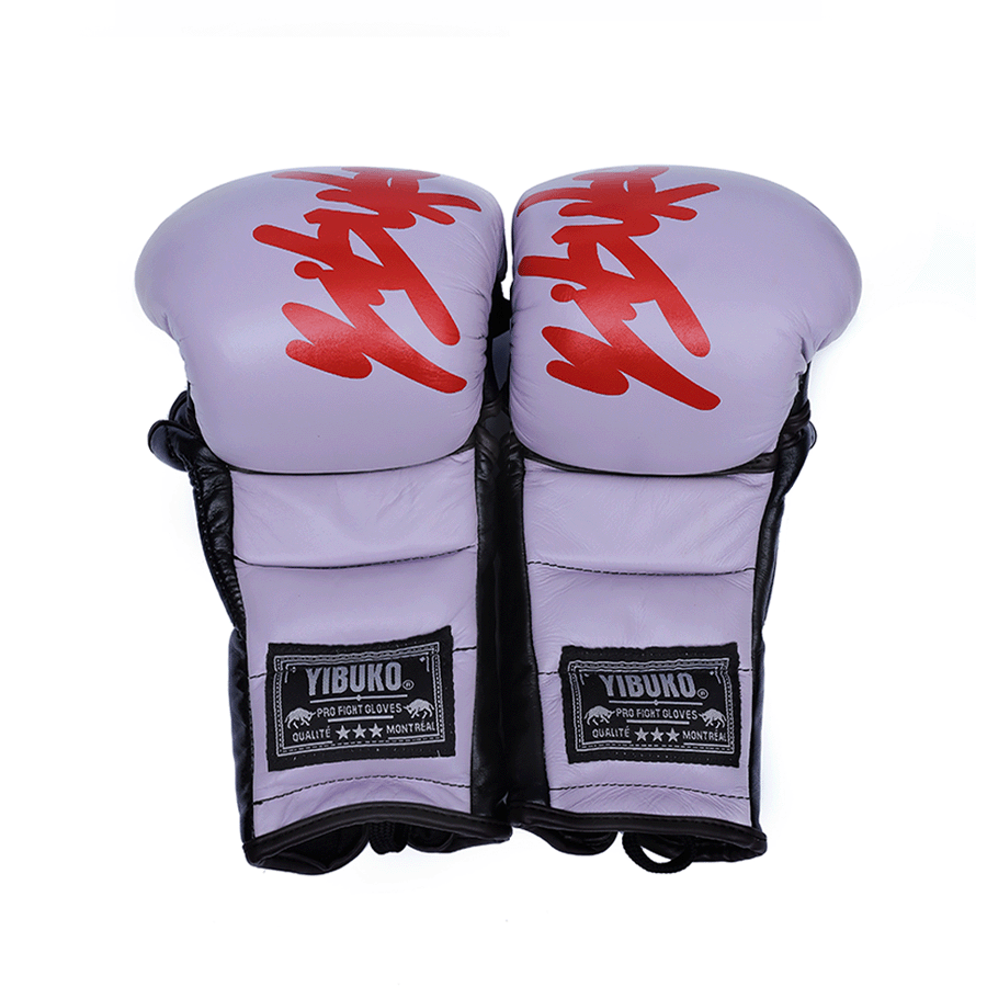 Yibuko lace-up mma glove crawford lace-up MMA gloves