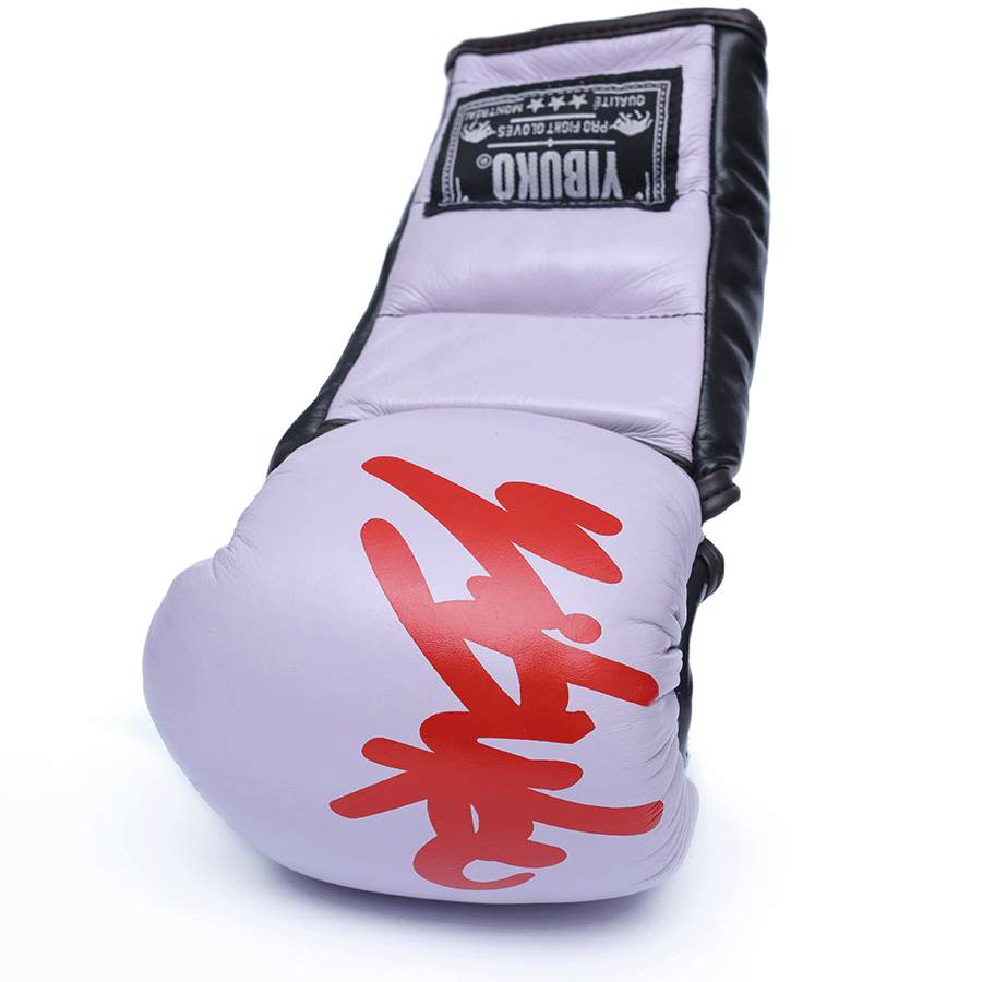 Yibuko lace-up mma glove crawford lace-up MMA gloves – view 2
