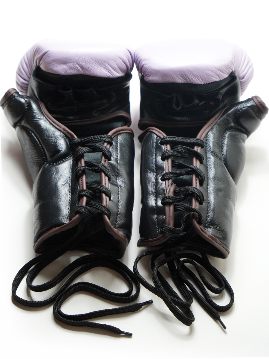 Yibuko lace-up mma glove crawford lace-up MMA gloves – view 3