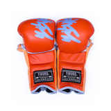Yibuko lace-up mma glove lollipop lace-up MMA gloves